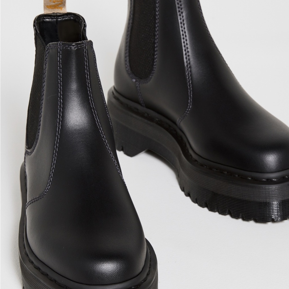 Dr. Martens Black Leather Chelsea Boots